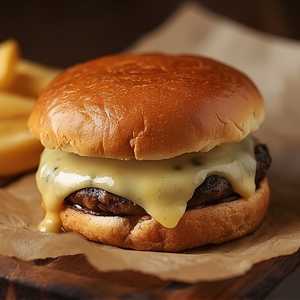 Crispy Portobello Burger