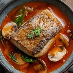 Tom Yum Seabass