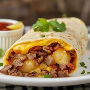 Rolando's Breakfast Burrito