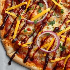 Medium - Thin Crust BBQ Chicken