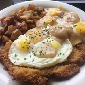 Country Fried Steak & Eggs
