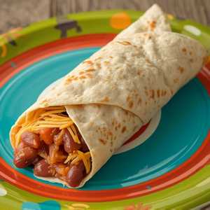 Mini Bean & Cheese Burrito