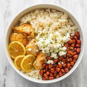 Large Lemon Chicken Bowl