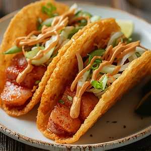 Spicy Ahi Tuna Tacos