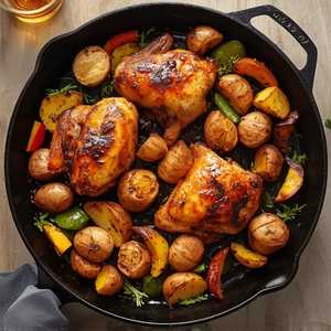Bourbon Chicken Skillet