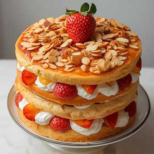 Souffle De Fresa Y Durazno