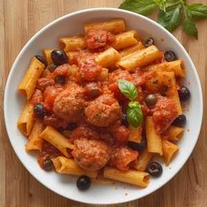 Rigatoni Meat Ball
