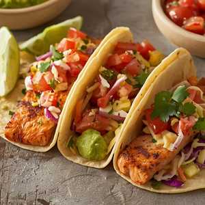 Salmon Tacos