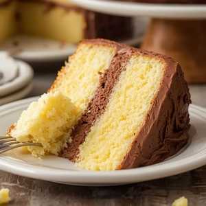 Yellow Cake w/Chocolate Frosting