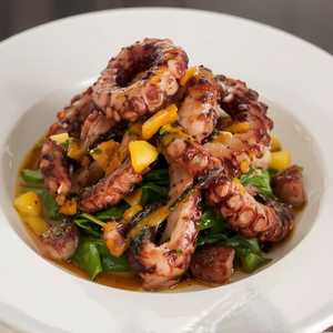 Charred octopus