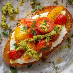 Burrata on Toast