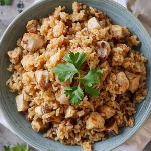 Chicken & Salted Fish Fried Rice