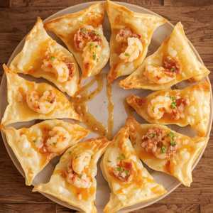 Prawn Gyoza, Soy & Ginger Dressing