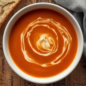 Tomato Basil Soup Bowl