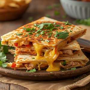 Chicken Fajita Quesadillas