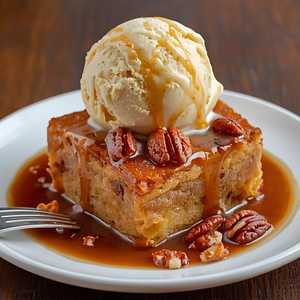 Warm Bread Pudding