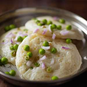 Onion & Peas Utthapam