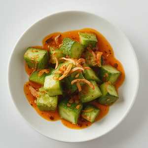 Crisp Spicy Cucumbers