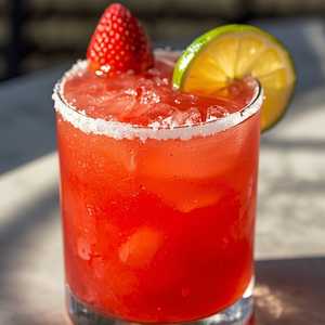 Strawberry Morning Marg
