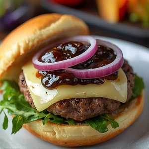 TRUFFLE CHEESEBURGER*