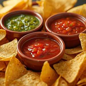 Trio Chips And Salsa