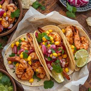 Blackened Shrimp Tacos