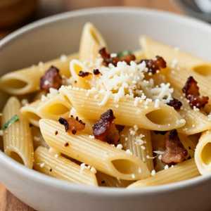 Penne Luongo alla Gricia