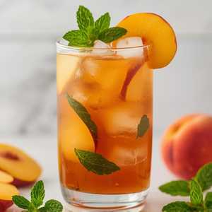 Peach Mint Iced Tea