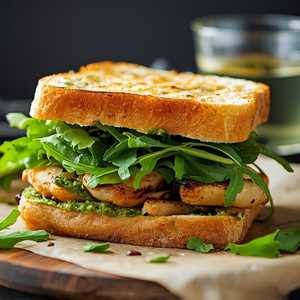 Grilled Chicken Pesto