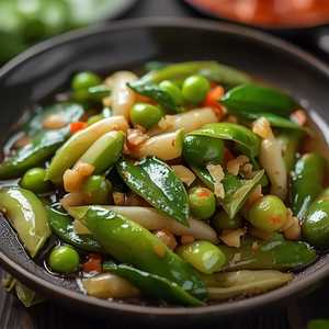 Stir Fried Pea Vines w/ Supreme Broth or Garlic Sauce
