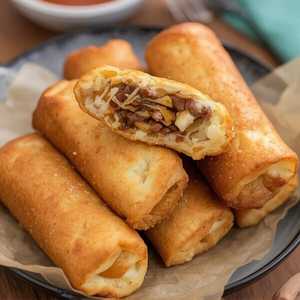 Cheesesteak Egg Rolls