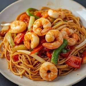 House Seafood Chow Mein
