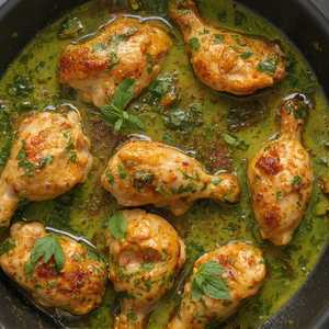 Chicken Green Masala