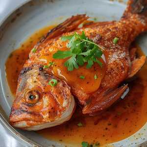 Crispy Whole Red Snapper / Pla Tod