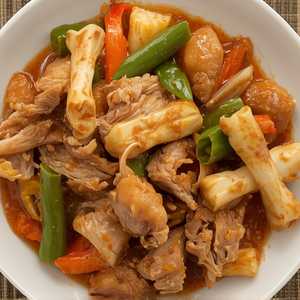 Shredded Pork with Garlic