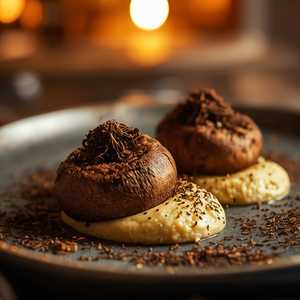Smoked Trumpet Mushrooms