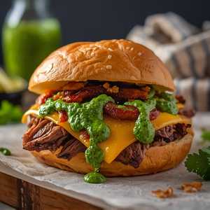 Pan Con Vaca Frita