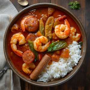 Mama Blue's Shrimp Gumbo