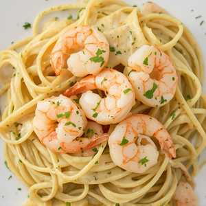 Shrimp Alfredo