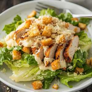 Chicken Caesar Salad / Ensalada César con Pollo