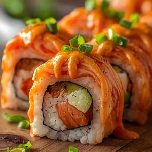 Spicy Salmon Roll (Raw)