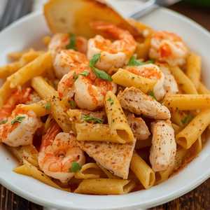 Shrimp & Chicken Cajun Pasta