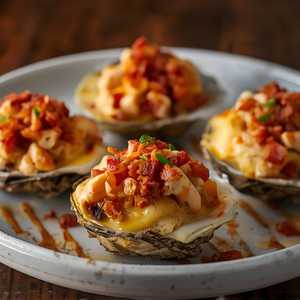 Crab & Bacon Oysters