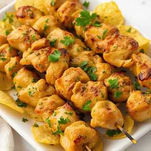 Chicken Garlic Kabab