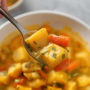 Yellow Curry With Soft Shell Crab