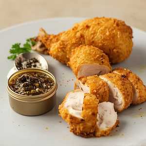 CRISPY CHICKEN & CAVIAR