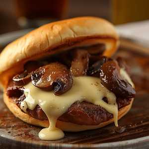 Mushroom Cheesesteak
