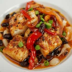 Fish Filet with Black Bean Sauce