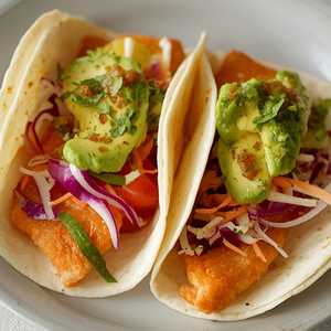 Cornmeal Crusted Fish Tacos