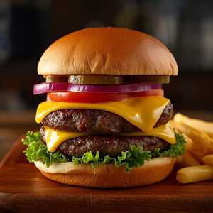 Porter Cheeseburger*